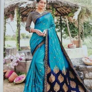 SILK SAREE WITH BLOUSE PIECE