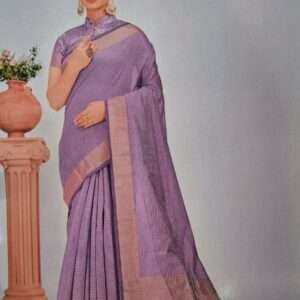 LEELAN COTTON SAREE WITH BLOUSE PIECE