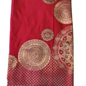 KATH PADAR BRASSO SPARKLE WOR DESIGNER SAREE WITH BLOUSE PIECE