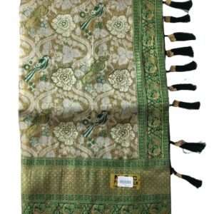 JARIKATH SEQUENCE WORD SAREE WITH BLOUSE PIECE