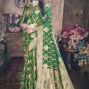 Organza Nagma Silk Saree With Blouse Piece